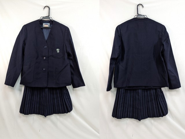 M44 中学校?? 高校?? ブレザー+冬服スカート/yt2981【5LRT】