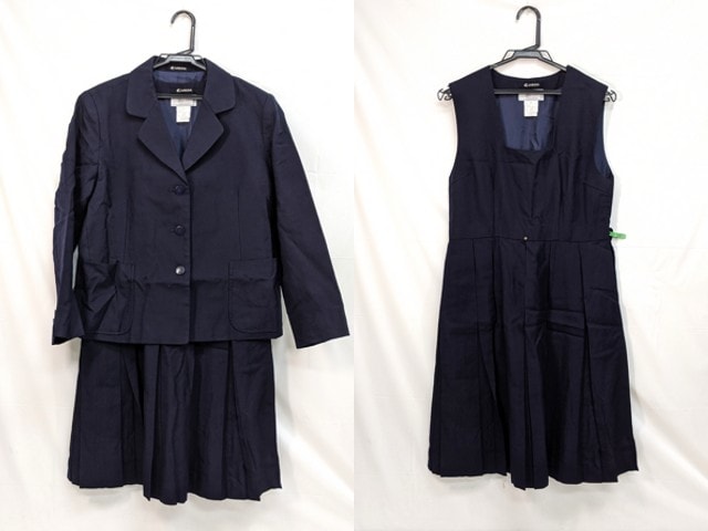 M44 中学校?? 高校?? ブレザー+ジャンパースカート/yt2985【25RT】