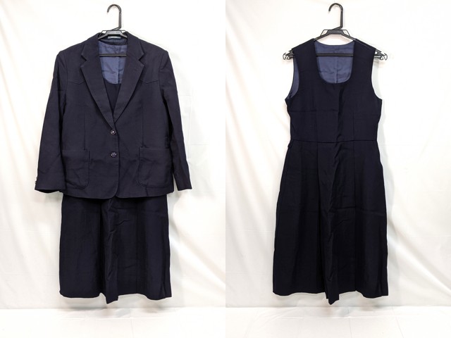 M44 中学校?? 高校?? ブレザー+ジャンパースカート/yt2988【25WE】