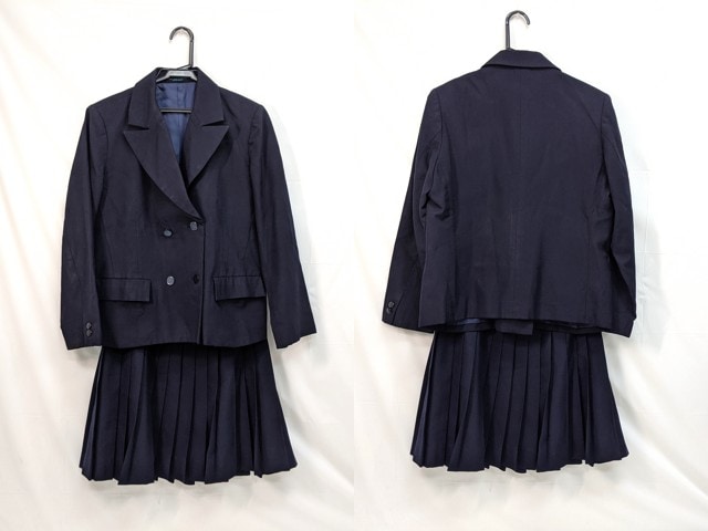 M44 中学校?? 高校?? ブレザー+冬服スカート/yt3014【25LT】