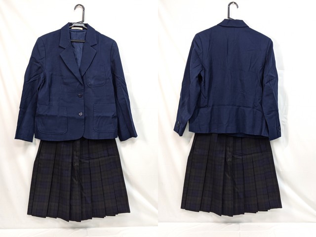 M44 中学校?? 高校?? ブレザー+冬服スカート/yt3015【25LG】