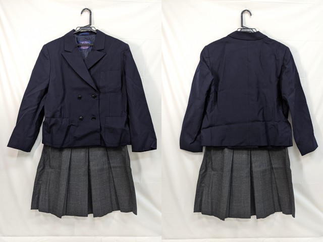 m44 中学校?? 高校?? ブレザー+冬服スカート/yt3042【35DF】