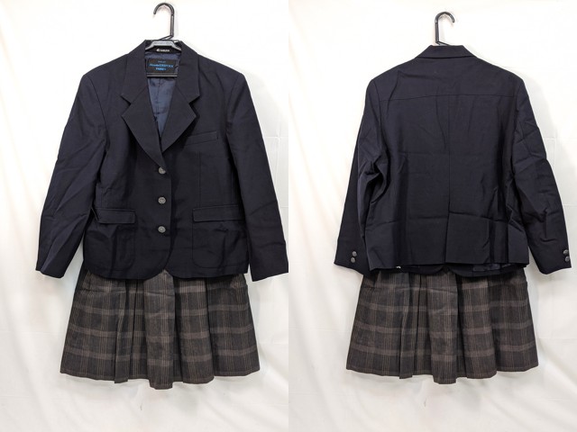 m44 横須賀学院高等学校 ブレザー+冬服スカート/yt3049【7DKT】