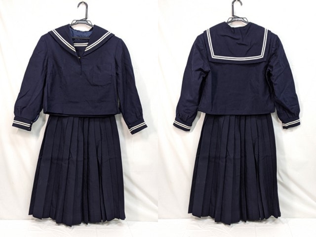 m44 中学校?? 高校?? 冬服セーラー服+冬服スカート/yt3068【2ERR】