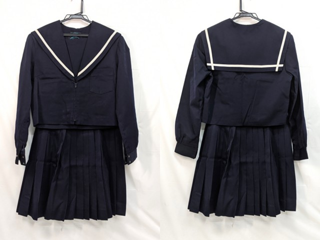 m44 中学校?? 高校?? 冬服セーラー服+冬服スカート/yt3081【2FFG】