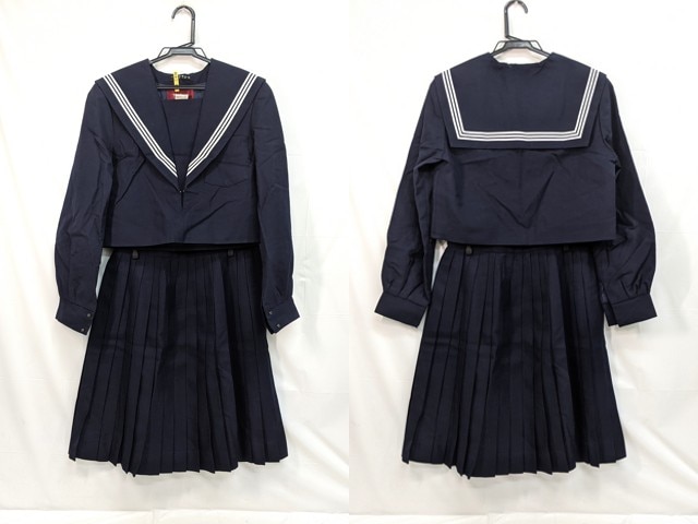 m44 中学校?? 高校?? 冬服セーラー服+冬服スカート/yt3082【2EJG】