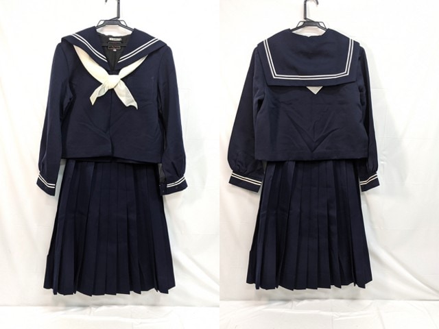 m44 中学校?? 高校?? 冬服セーラー服+冬服スカート/yt3083【5WER】