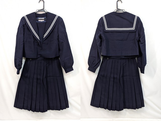 m44 中学校?? 高校?? 冬服セーラー服+冬服スカート/yt3085【2SEF】