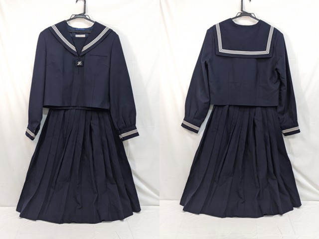 m44 中学校?? 高校?? 冬服セーラー服+冬服スカート/yt3101【5PLO】