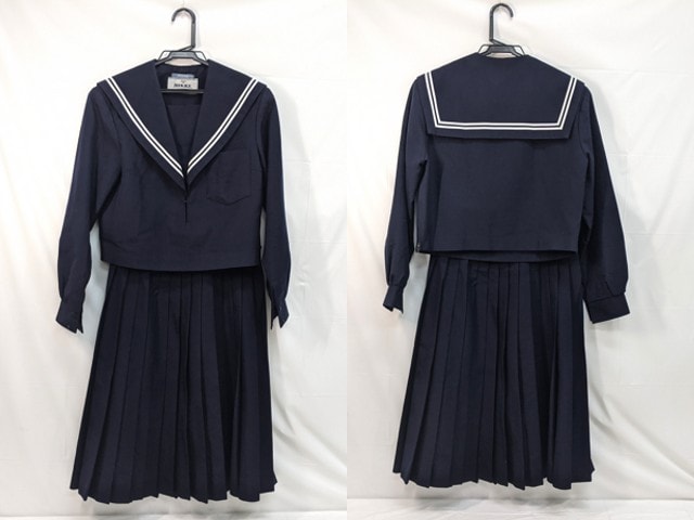 m44 中学校?? 高校?? 冬服セーラー服+冬服スカート/yt3104【2CDK】