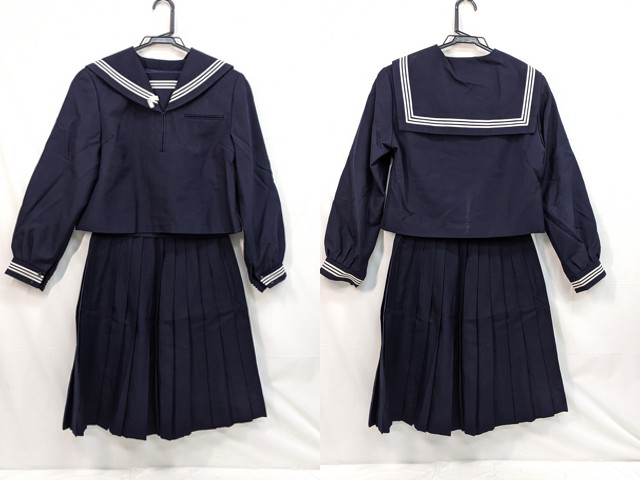 m44 中学校?? 高校?? 冬服セーラー服+冬服スカート/yt3116【5WEP】