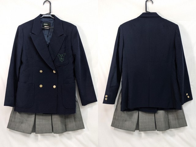 m44 中学校?? 高校?? ブレザー160+冬服スカート/yt3126【6RDF】