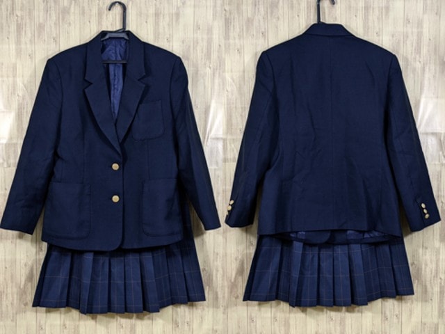 L99 中学校?? 高校?? ブレザー+冬服スカート/yt3287【7JDC】