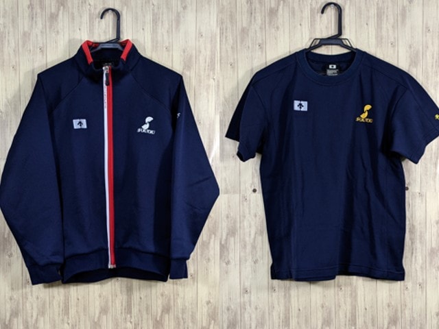 q00 愛知県 淑徳高校 体操服 体操着 半袖シャツ+長袖ジャージ/yt3556【9VFD】