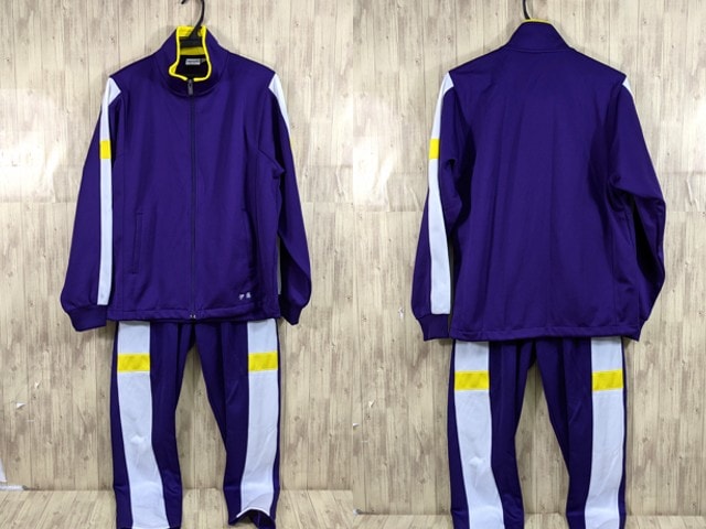 J30 愛知県 愛知工業大学名電高校 体操服 体操着 長袖ジャージ上下セット/yt3638【3JHE】