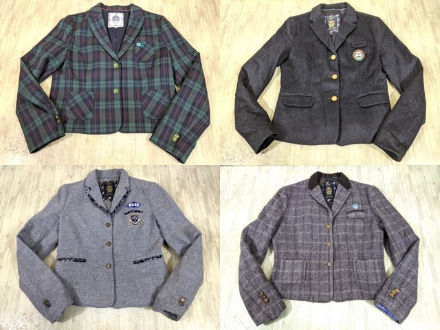 q80 韓国 女子高生 コスプレ ブレザー ジャケット×4点セット/yt3752【3PSV】