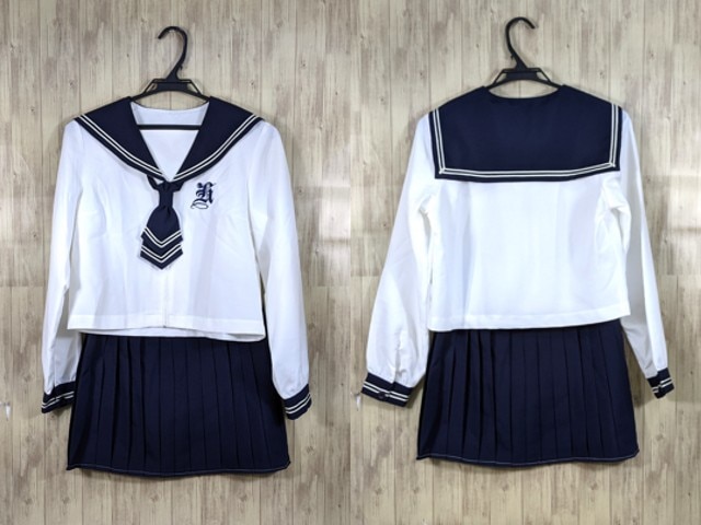 コスプレ衣装 中間服セーラー服+スカート/yt3768【2XDE】