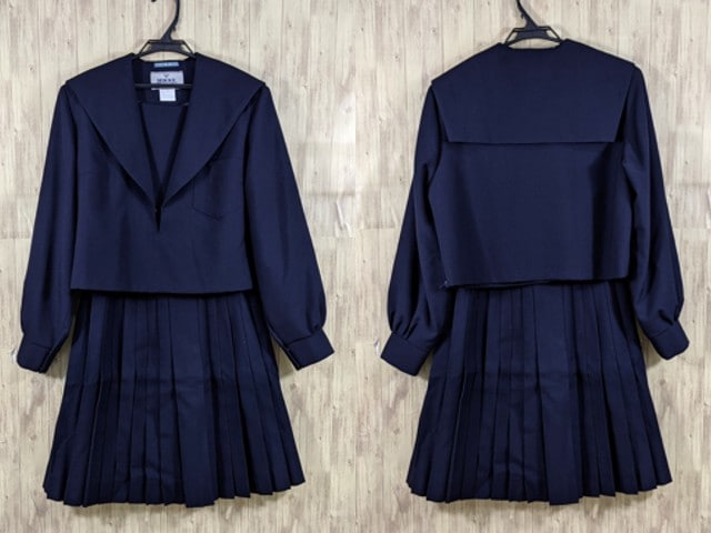 M59 中学校?? 高校?? 冬服セーラー服+冬服スカート/yt3800【3EOF】