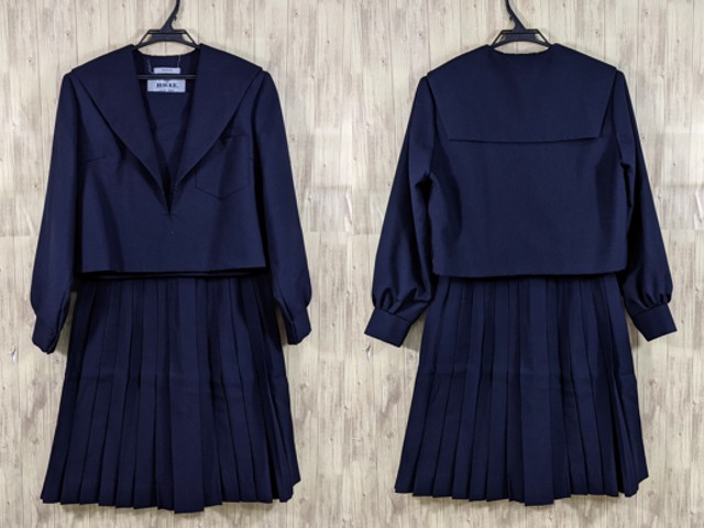 M59 中学校?? 高校?? 冬服セーラー服+夏服スカート/yt3801【3WPC】