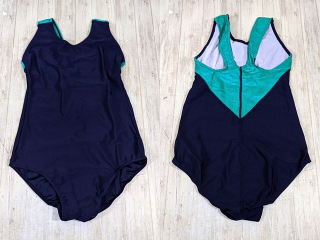 中学校 高校 スクール水着 スイムウエア 体育授業/yt3837【4HEX】