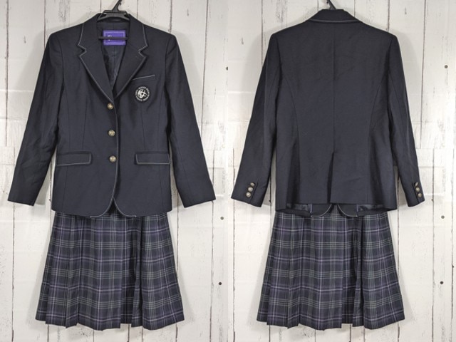 Z60 大阪府 関西大学高等部 ブレザー+夏服スカート/yt4415【8JEC】