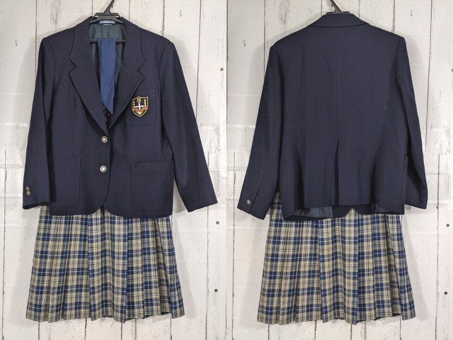 d71 東京都 玉川聖学院 ブレザー+冬服スカート+スカーフ/yt5090【1CKEC】