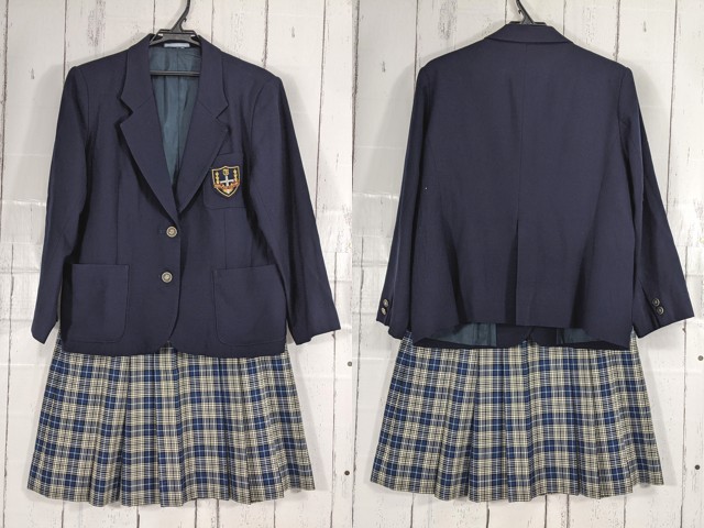 d71 東京都 玉川聖学院 ブレザー+冬服スカート/yt5091【6XCV】