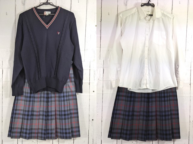 中学生　制服　本物　スカート2枚 Amazon.co.jp: [FULL CHECK] 本気のコスプレシリーズ2 JK制服