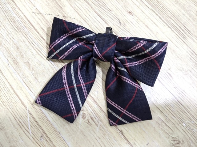 u96 岐阜県 帝京第三高校 ブレザー+長袖シャツ+セーター+冬服スカート+リボン/yt3871【35PEC】