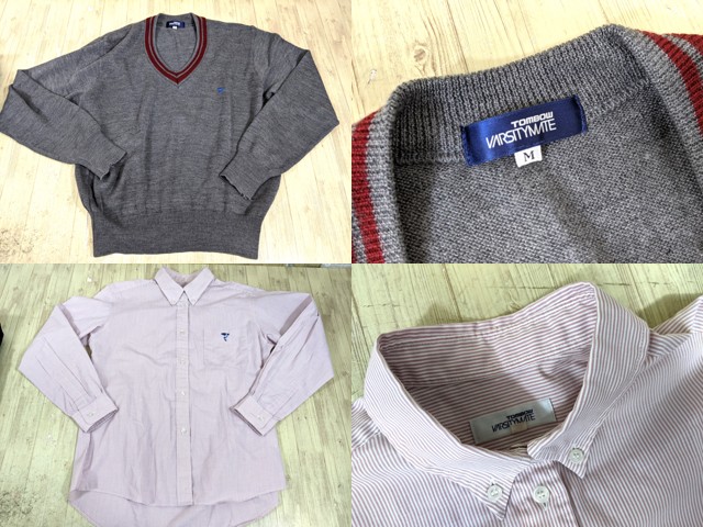 u96 岐阜県 帝京第三高校 ブレザー+長袖シャツ+セーター+冬服スカート+リボン/yt3871【35PEC】