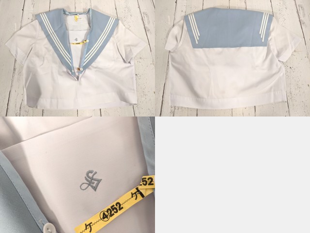 a76 愛知県 愛知淑徳中学高校 夏服・冬服セーラー服+カーデガン