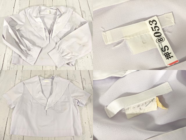 U01 中学校?? 高校?? 夏服・中間服・冬服セーラー服+冬服スカート+ループタイ/yt4851【7CRL】