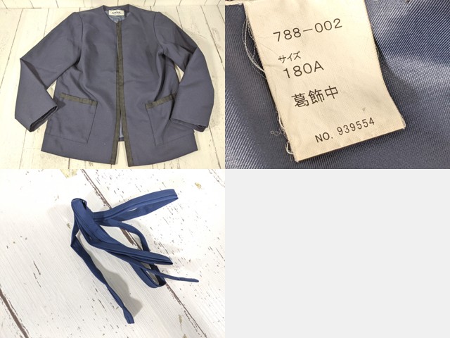 d53 千葉県船橋市立葛飾中学校 ブレザー+ジャンパースカート/yt4951【1CJEV】