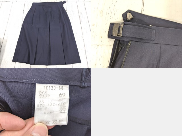土浦第五中学校、女子夏服スカート 1562231607-1562232060.JPG