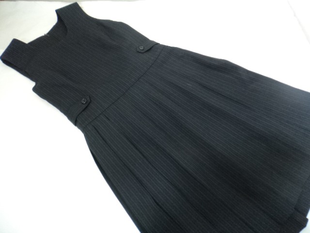 Q26 藤枝順心高等学校 女子高生 学生服 制服 ブレザー11R▼ジャンパースカート▼ブラウス▼リボン/6yt145【19gdk】