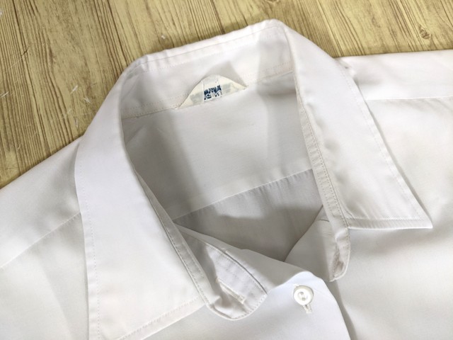 p81 愛知県 名古屋女子大学中学校 廃盤?? 校章付きブレザー+長袖シャツ+冬服スカート+ネクタイ /yt3474【5JHED】