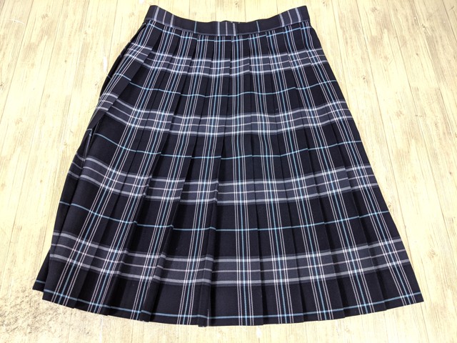 S88 徳島県 鳴門高校 ブレザー+セーター+ニットベスト+冬服スカート+ネクタイ/yt3767【22XJS】