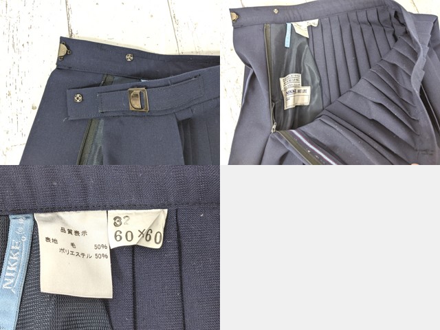 中間服 ポロシャツ[ストライプ/ニット/イージーケア](89-36951