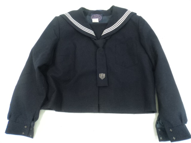 新品、本物】セーラー服 冬服 長袖 170A 水っぽく
