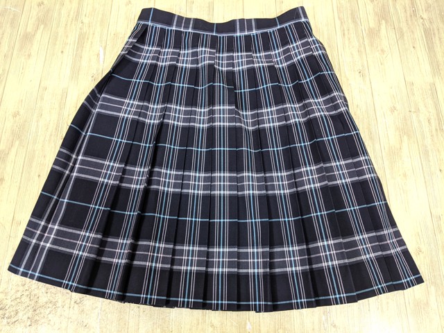 S88 徳島県 鳴門高校 セーター×2点+夏服スカート/yt3769【1SKCE】