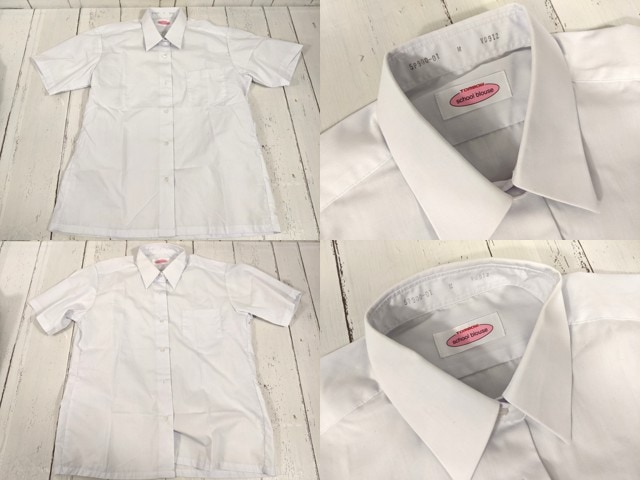 x18 東京都 諏訪台中学校 ブレザー+半袖シャツ+夏服・冬服スカート+リボン/yt4071【2GEFE】