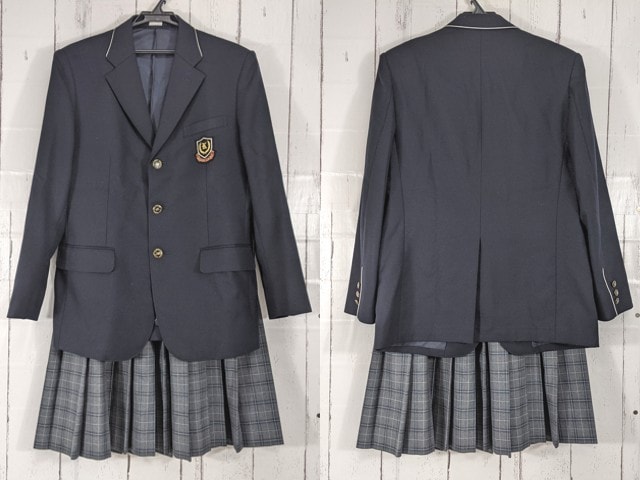d03 三重県立神戸中学校 ブレザー+冬服・夏服スカート/yt4855【6XLK d03 三重県立神戸中学校 ブレザー+冬服・夏服スカート/yt4855【6XLK