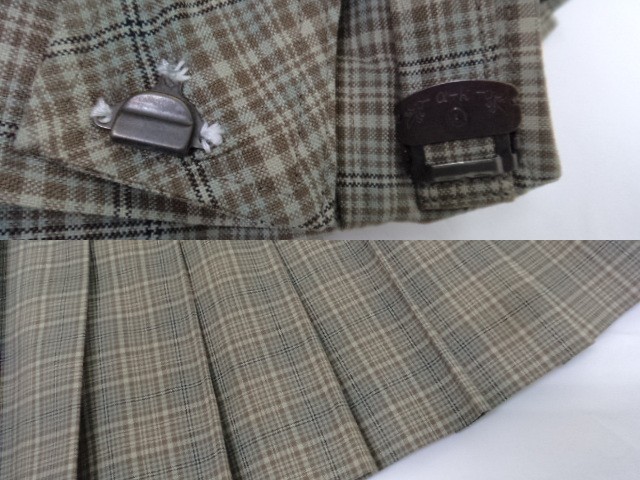 Q28大東文化大学第一高等学校 ブレザー▼スカート▼セーター▼通学用カバン/6yt142【15qoa】