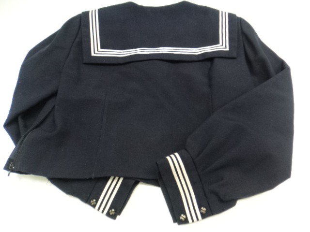 冬の鴎　未使用　国鉄制服　上着　夏　検修　並2号　紺　0-0005-02 東京都目黒区 東京都立駒場高校【とうきょうとりつこまば