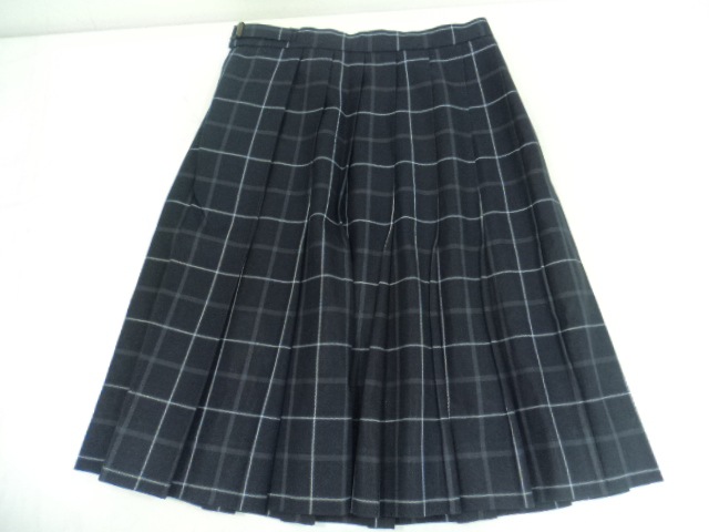 Z59 大阪 好文学園女子高校 ブレザー 170A+冬スカート+リボン/yt0513