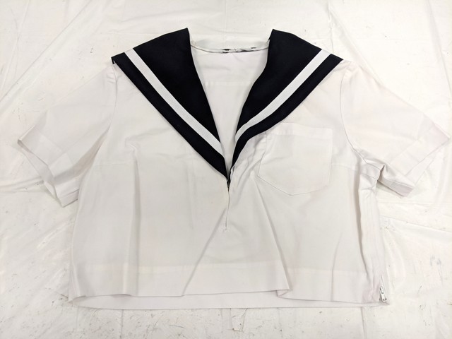 B12 愛知県 明和高校 冬服・夏服セーラー服+夏服スカート/yt2760