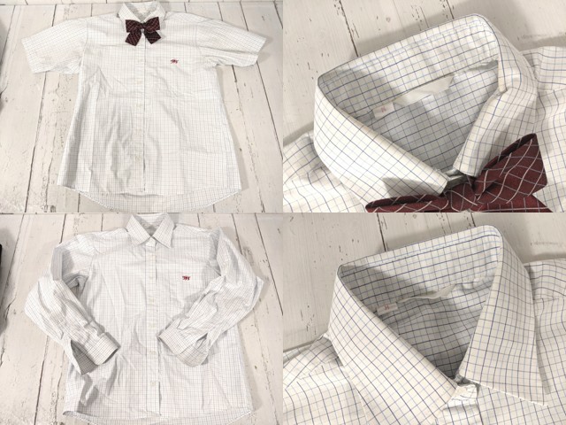 d34 大阪府 初芝富田林中学校 ブレザー+セーター+半袖・長袖シャツ+ズボン+冬服スカート+リボン/yt4957【25QDC】