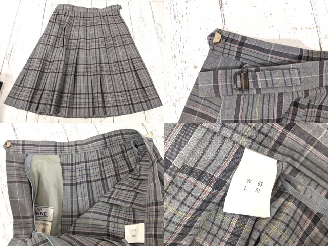 k97 東京都 関東第一高校 ブレザー+カッターシャ+ニットベスト+夏服スカート+リボン+ネクタイ/yt7034【3DHEV】