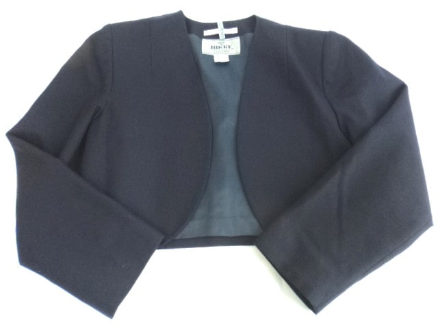 P45学校法人 南山学園 聖霊高校▼女子高生 制服 学生服 紺ブレザー160A▼夏服ブラウス▼スカート▼ベレー帽/5yt257