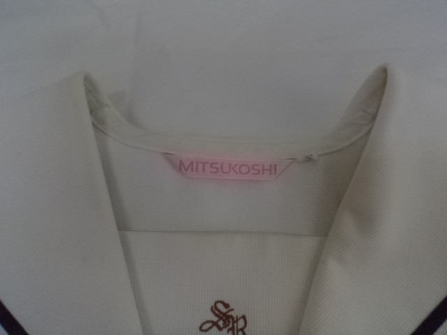 P45学校法人 南山学園 聖霊高校▼女子高生 制服 学生服 紺ブレザー160A▼夏服ブラウス▼スカート▼ベレー帽/5yt257